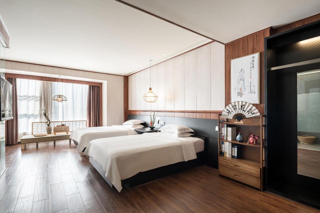 乐山上善居养心禅景酒店 Shangshan Zen Hotel Le-šan Exteriér fotografie