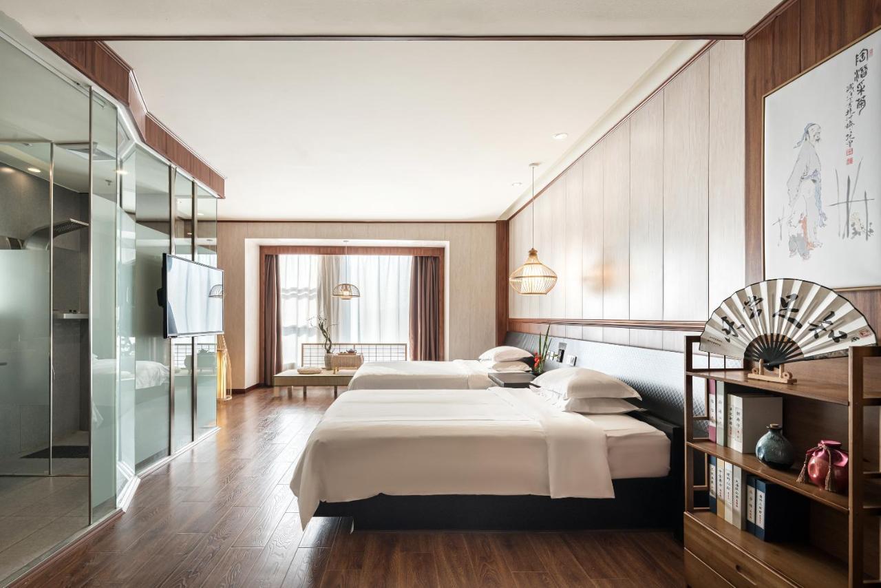乐山上善居养心禅景酒店 Shangshan Zen Hotel Le-šan Exteriér fotografie
