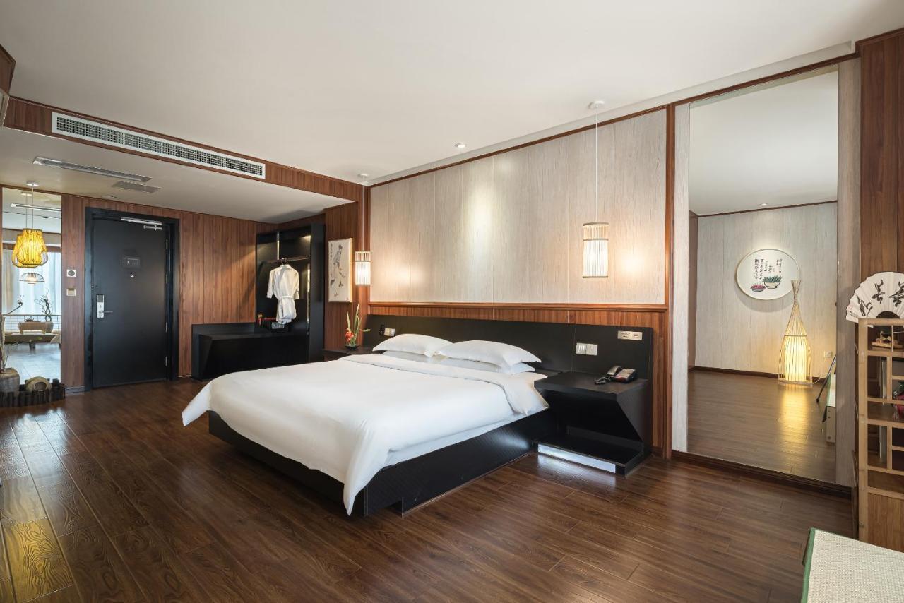 乐山上善居养心禅景酒店 Shangshan Zen Hotel Le-šan Exteriér fotografie