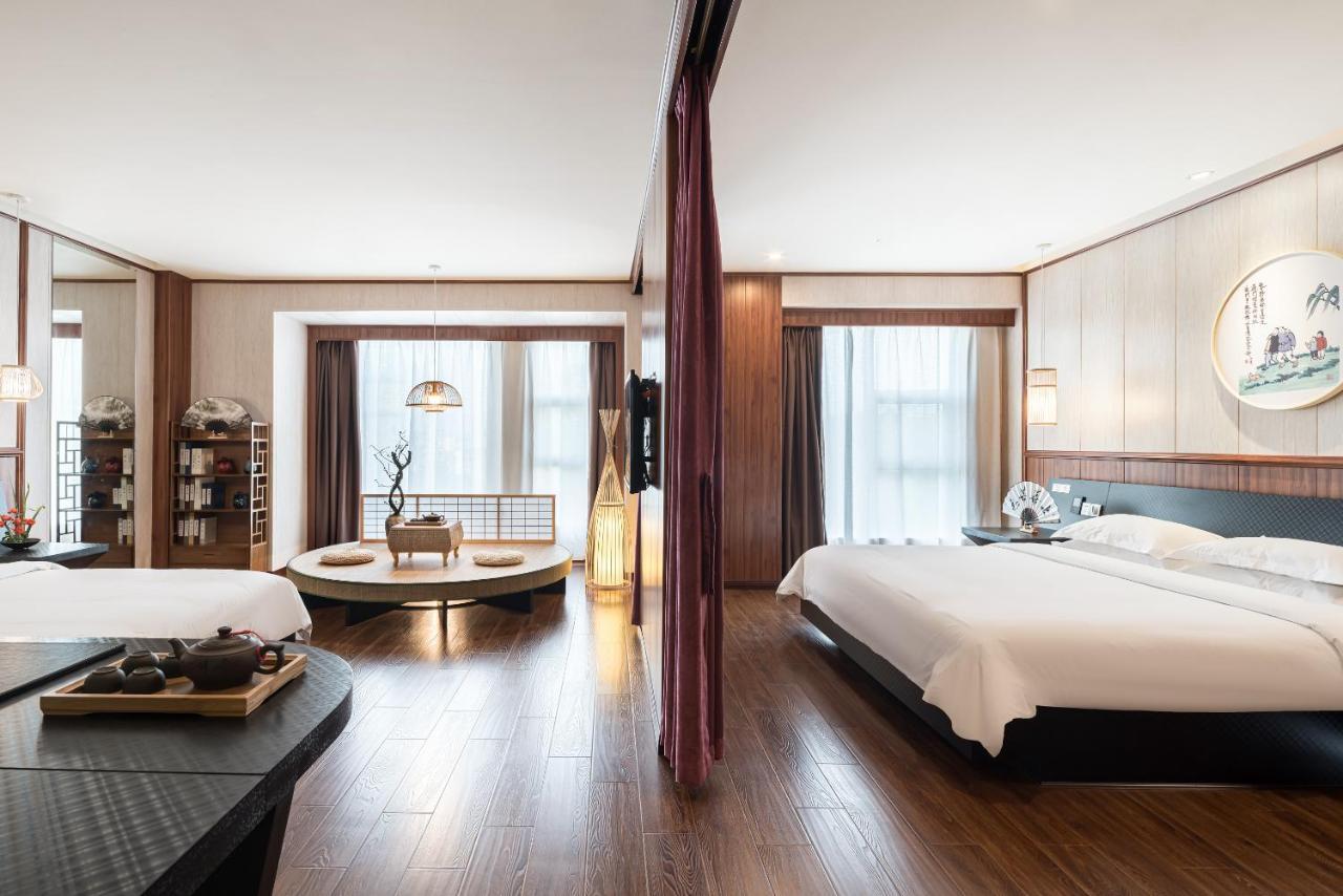 乐山上善居养心禅景酒店 Shangshan Zen Hotel Le-šan Exteriér fotografie