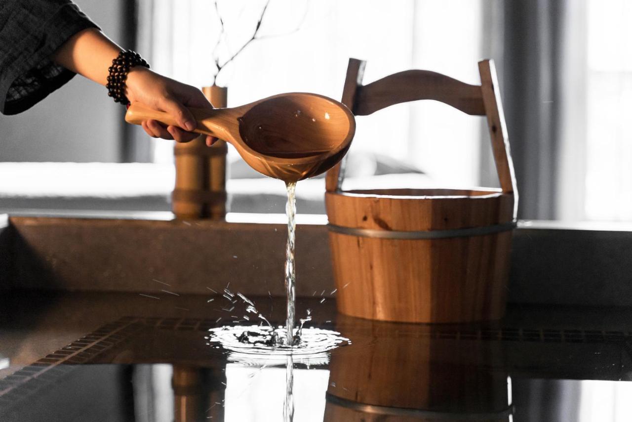 乐山上善居养心禅景酒店 Shangshan Zen Hotel Le-šan Exteriér fotografie